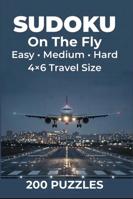 Sudoku On The Fly, front cover