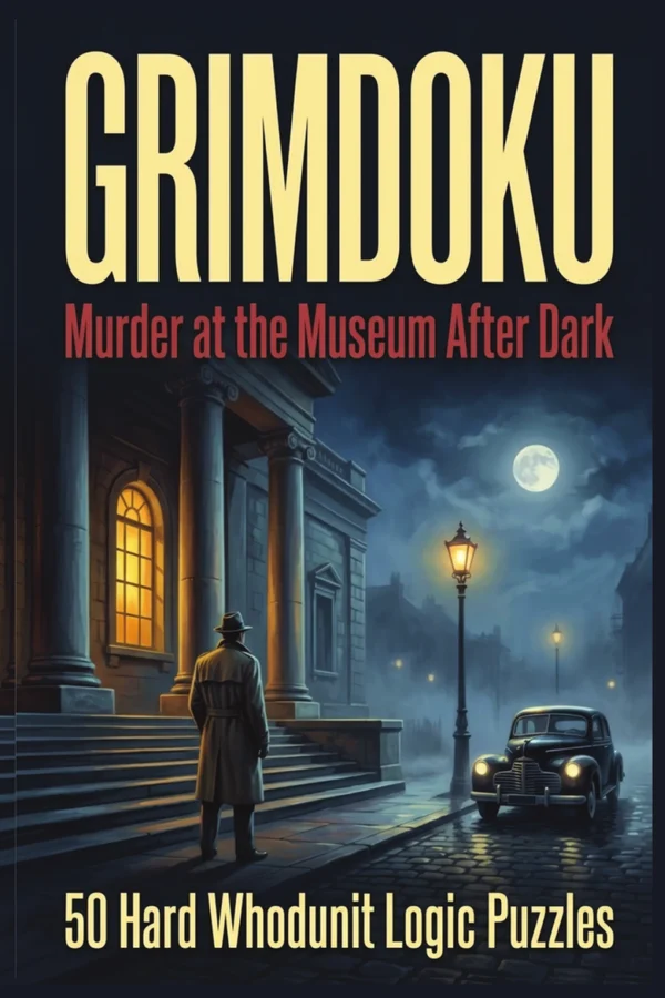 GRIMDOKU: Murder at the Museum After Dark, front cover