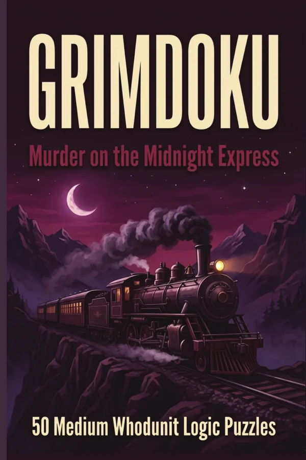 GRIMDOKU: Murder on the Midnight Express, front cover