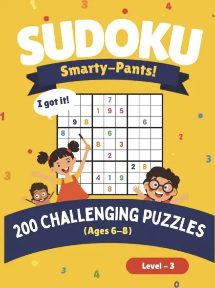 Sudoku Smarty-Pants Level 3, front cover